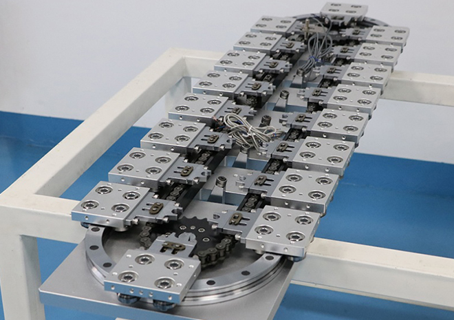 Embedded dustproof linear guide rails, circular guide rail conveyor lines, precision surface mount component production lines.