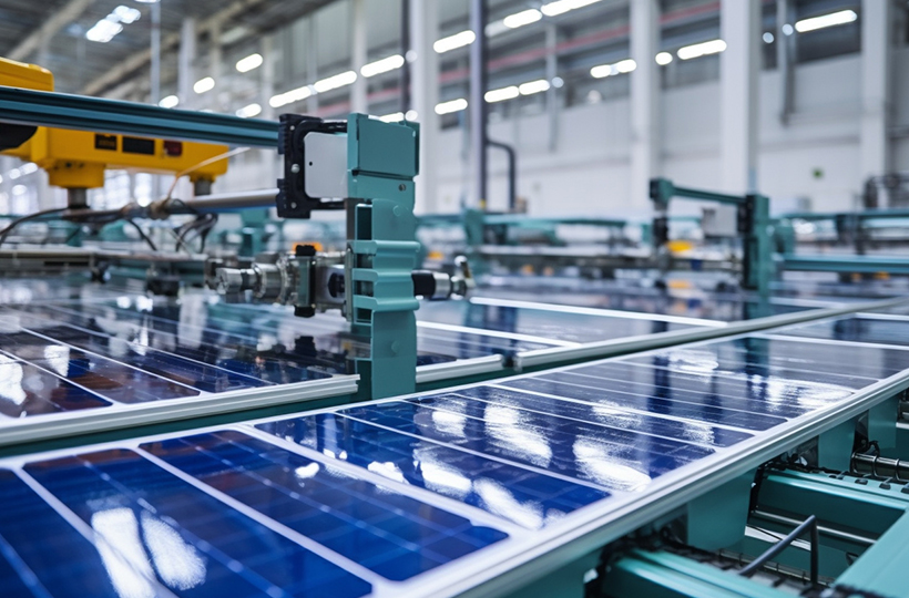 Automated Assembly Line for Photovoltaic Module Junction Boxes