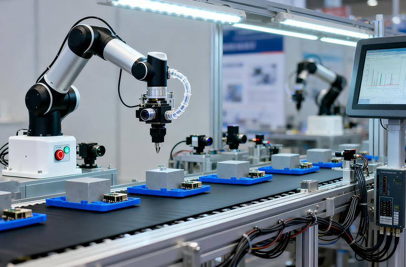 Precision Assembly Line for Smart Wearable Devices